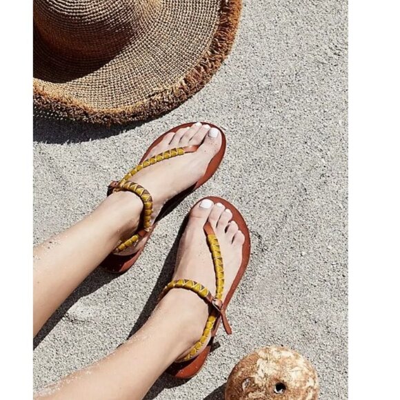 Free People Vegan Cayman Sandals - Picture 1 of 7